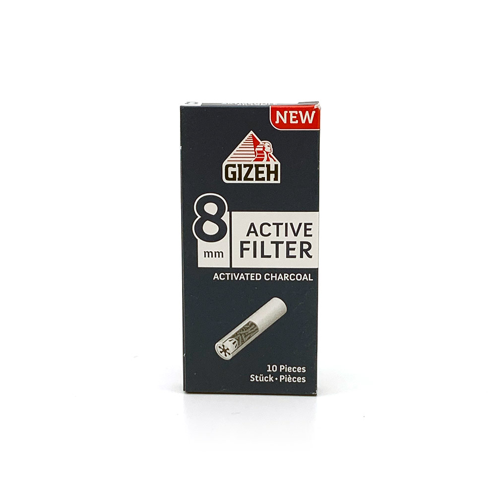 Gizeh Bio Hemp Active Charcoal Filters (6mm) – THE ROLL N' PUFF